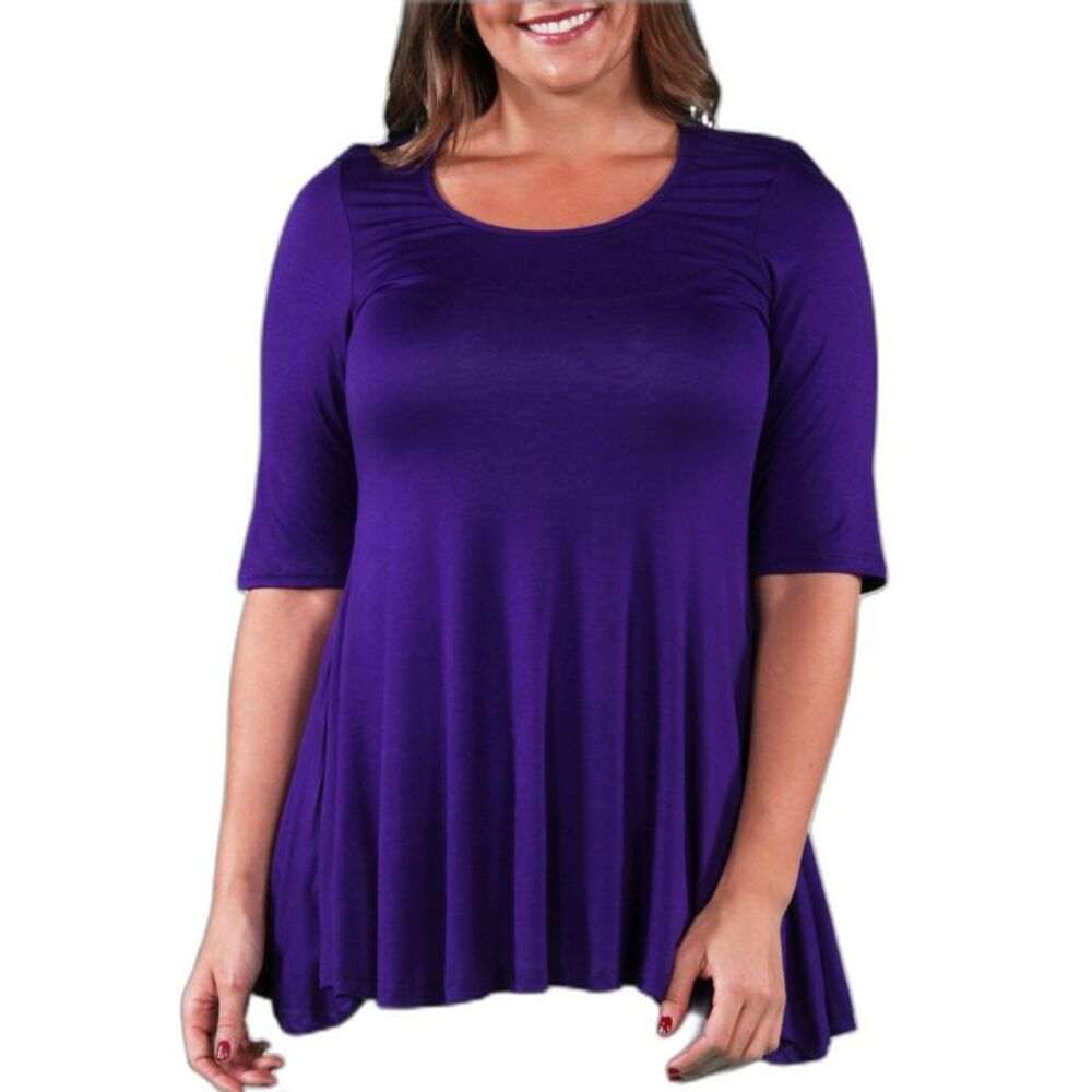 Plus Size Tunic Top - Picture 2 of 2